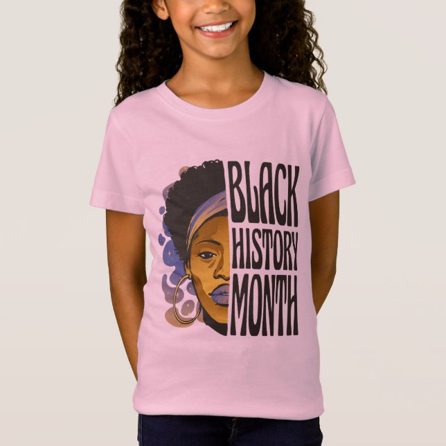 Black History Month - Melanin Woman Queen T-Shirt (Front)