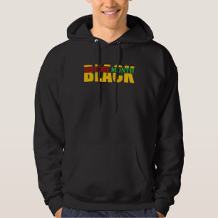 Black History Month Mens Womens African American B Hoodie