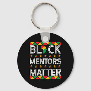 Black History Month Mentors Problem African Americ Keychain