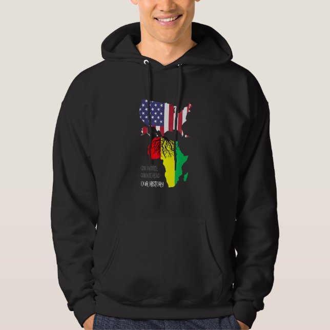 Black History Month One Month Can T Hold Our Histo Hoodie (Front)