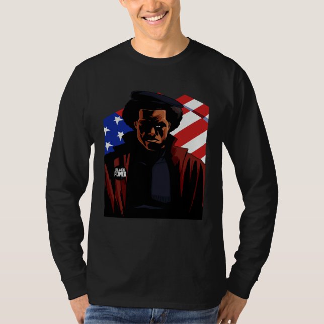 Black History Month Panther Party T-Shirt (Front)