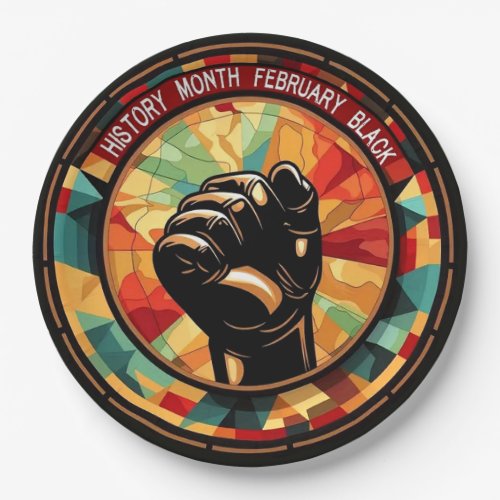 Black History Month   Paper Plates