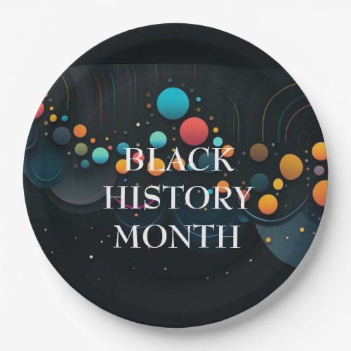 Black History Month Paper Plates