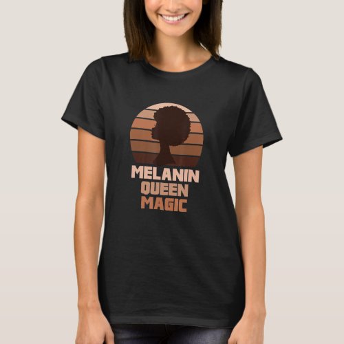 Black History Month Phenomenal Melanin Brown Sugar T_Shirt