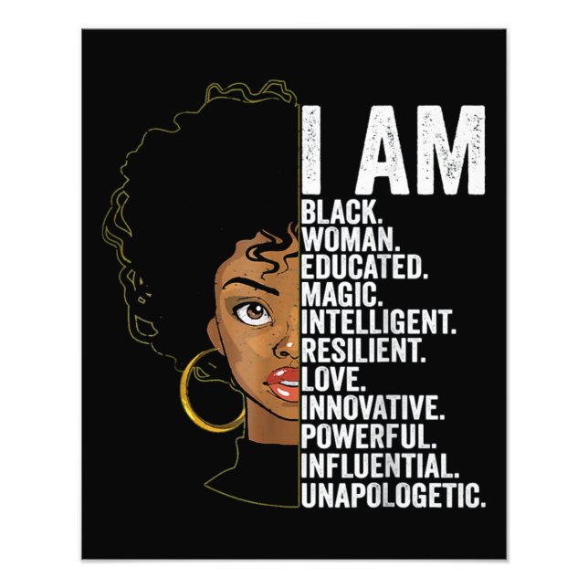 Black History Month Photo Print (Front)