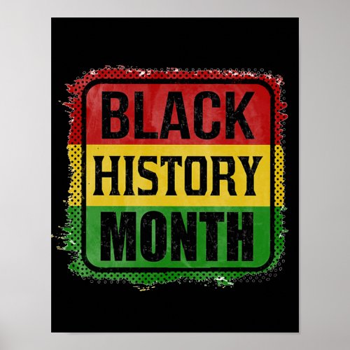 Black History Month  Poster