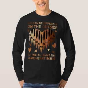 Black History Month Same Heart Inside African Prid T-Shirt