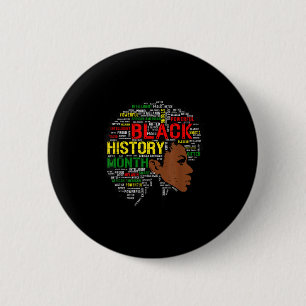 Black History Month Shirt African Quote Women Girl Button