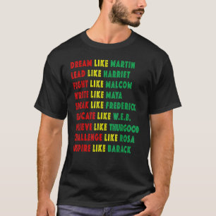Black History Month Shirt Black Pride Leaders Blac