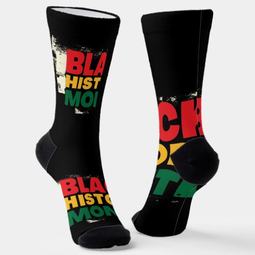 Black History Month Socks