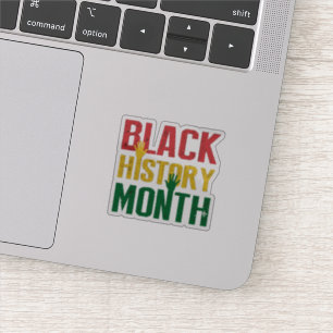 black history month sticker