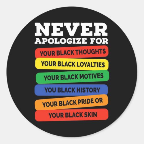 Black History Month Sticker