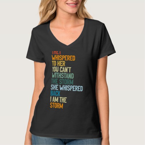 Black History Month Strong Black Woman I Am The St T_Shirt