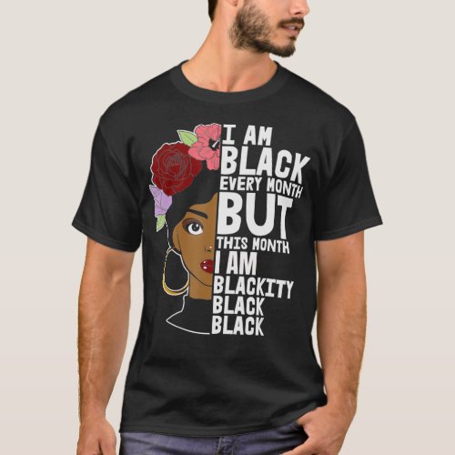 Black History Month Strong HBCU Pride Juneteenth  T_Shirt