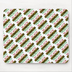 BLACK HISTORY MONTH Stylish BHM Mouse Pad