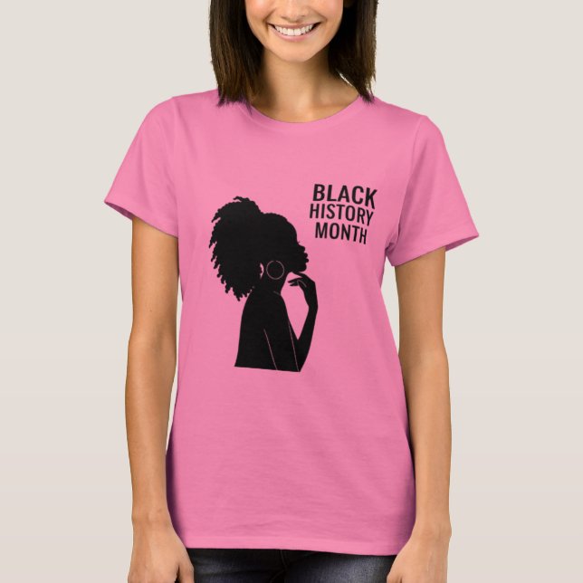 black history month T-Shirt (Front)