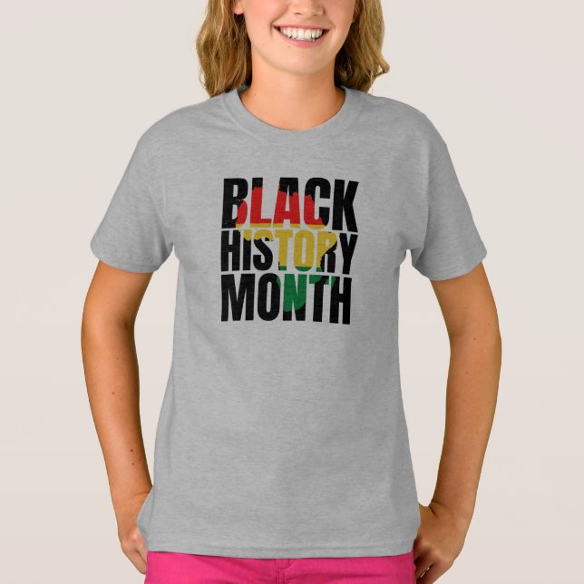 Black History Month T-Shirt (Front)