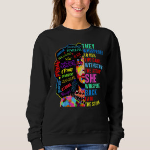 Black History Month Tshirt African Woman Afro I Am
