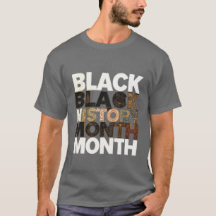Black History Month-Unity in Color T-Shirt
