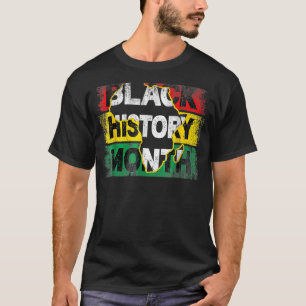 Black History Month  Vintage Africa Map 1 T-Shirt