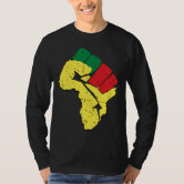 Black History Shirt Pan African Flag Colors Resist Fist Black History Shirt Pan African Flag Colors Resist Fist