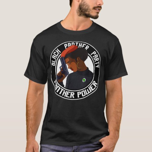Black History Panther Party Gift  T_Shirt