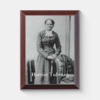 Black History Photograph of Harriet Tubman Award Plaque