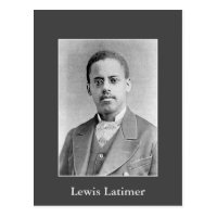 Black History Photograph of Inventor Lewis Latimer Postcard