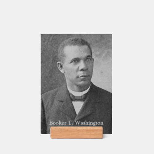 Black History Picture of Booker T Washington Holder