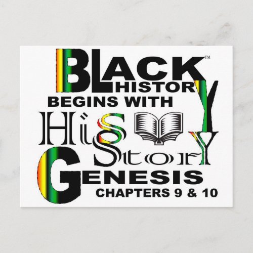 Black History Post Card