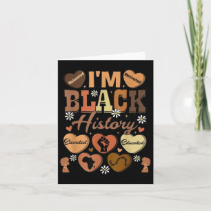 Black History Pride Melanin Black Cowgirl Afro Ame Card