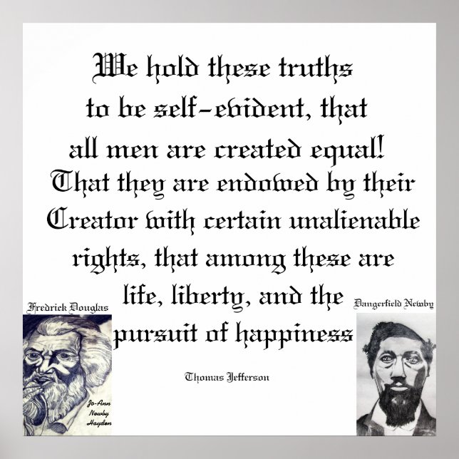 BLACK HISTORY QUOTE  POSTER (Front)