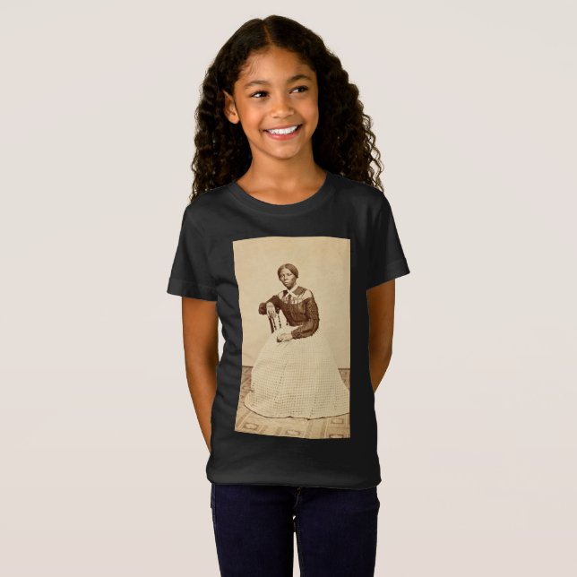 Black History: Young Harriet Tubman, Civil Rights T-Shirt (Front Full)