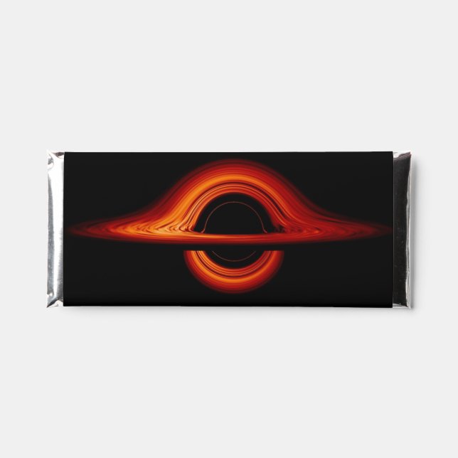 Black Hole Accretion Disk Hershey Bar Favors (Front)