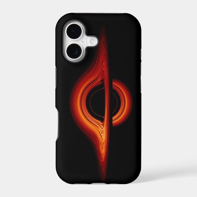 Black Hole Accretion Disk Iphone Case (Back)