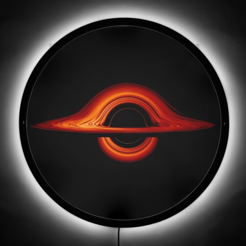 Black Hole Accretion Disk LED Sign