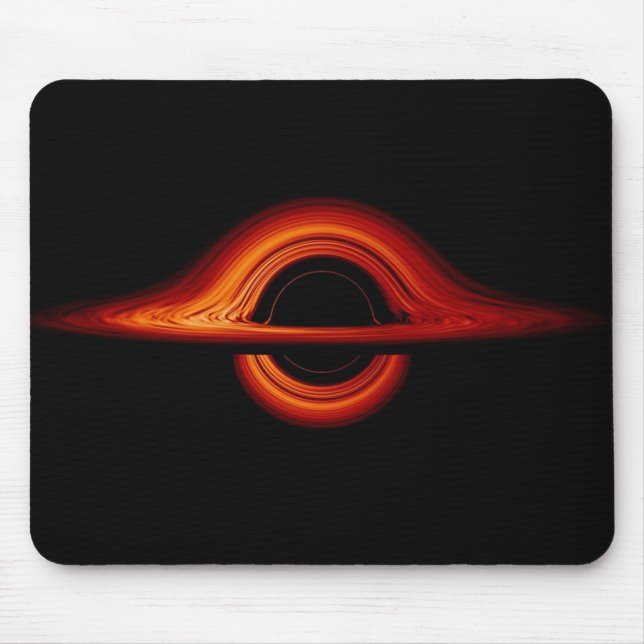 Black Hole Accretion Disk Mouse Pad (Front)