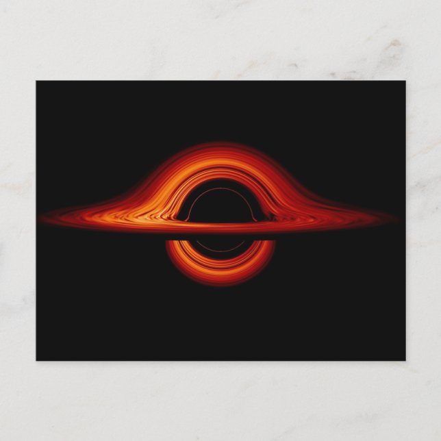 Black Hole Accretion Disk Postcard (Front)