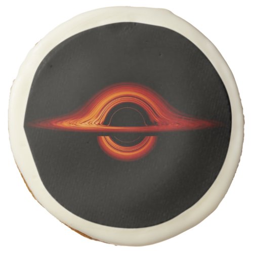 Black Hole Accretion Disk Sugar Cookie