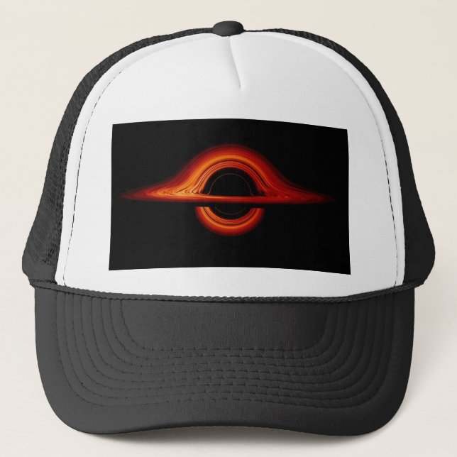 Black Hole Accretion Disk Trucker Hat (Front)