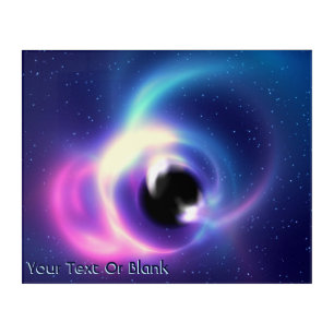 Black Hole Acrylic Print