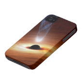Black Hole Astronomy Space Art Case-Mate iPhone Case (Bottom)