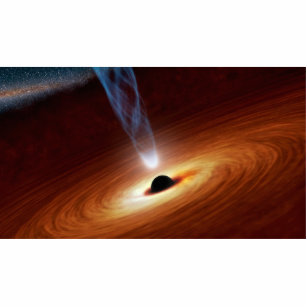 Black Hole Astronomy Space Art Cutout