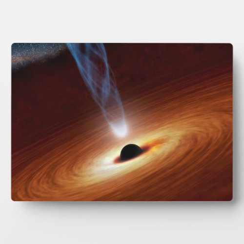 Black Hole Astronomy Space Art Plaque