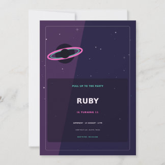 Black Hole Bash Invitation