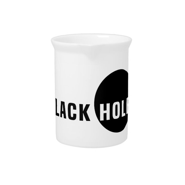 Black Hole Beverage Pitcher (Front)
