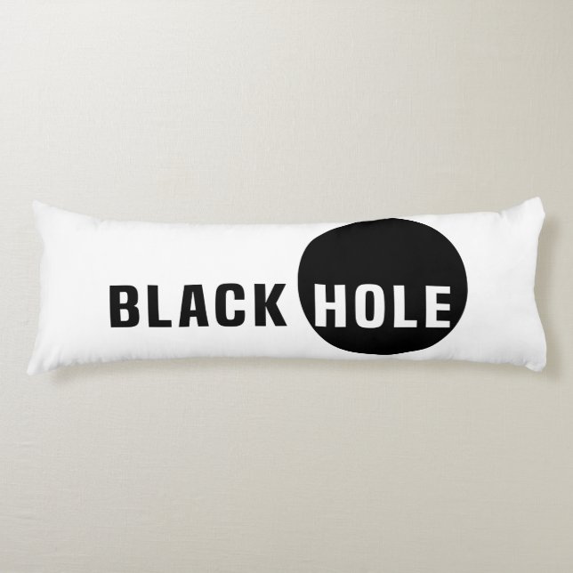 Black Hole Body Pillow (Front)