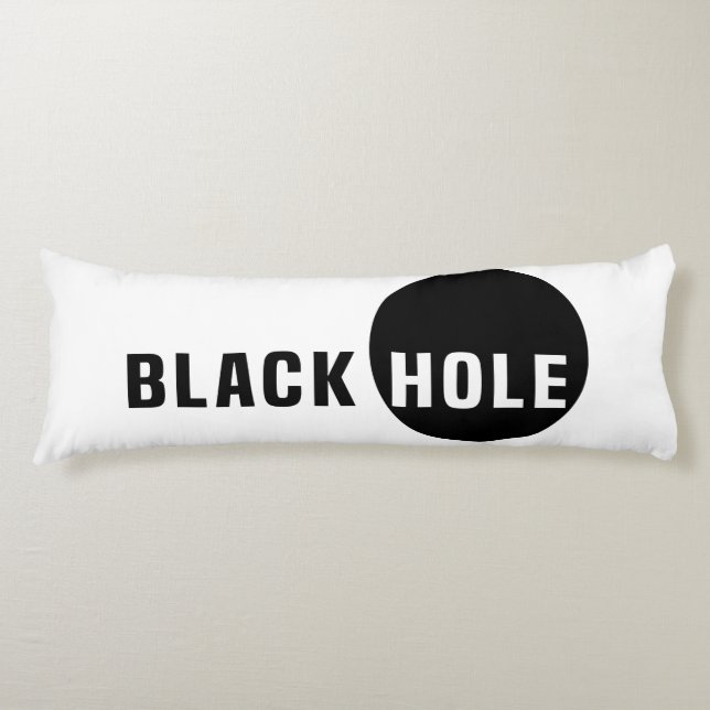 Black Hole Body Pillow (Front)