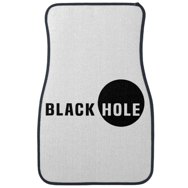 Black Hole Car Mat (Front)