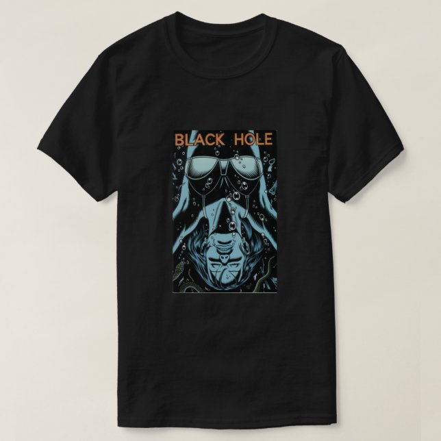 Black Hole Classic T-Shirt (Design Front)